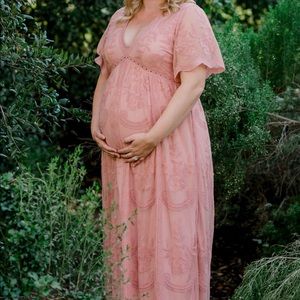 Pinkblush maternity dress